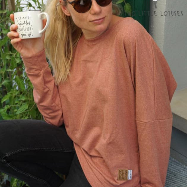 Moeve Design Fuulänzer XS-XXL Schnittmuster Fledermauspullover