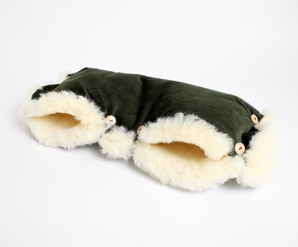 Naturkind Lammfell-Muff Kinderwagen Alpen-Lammfell