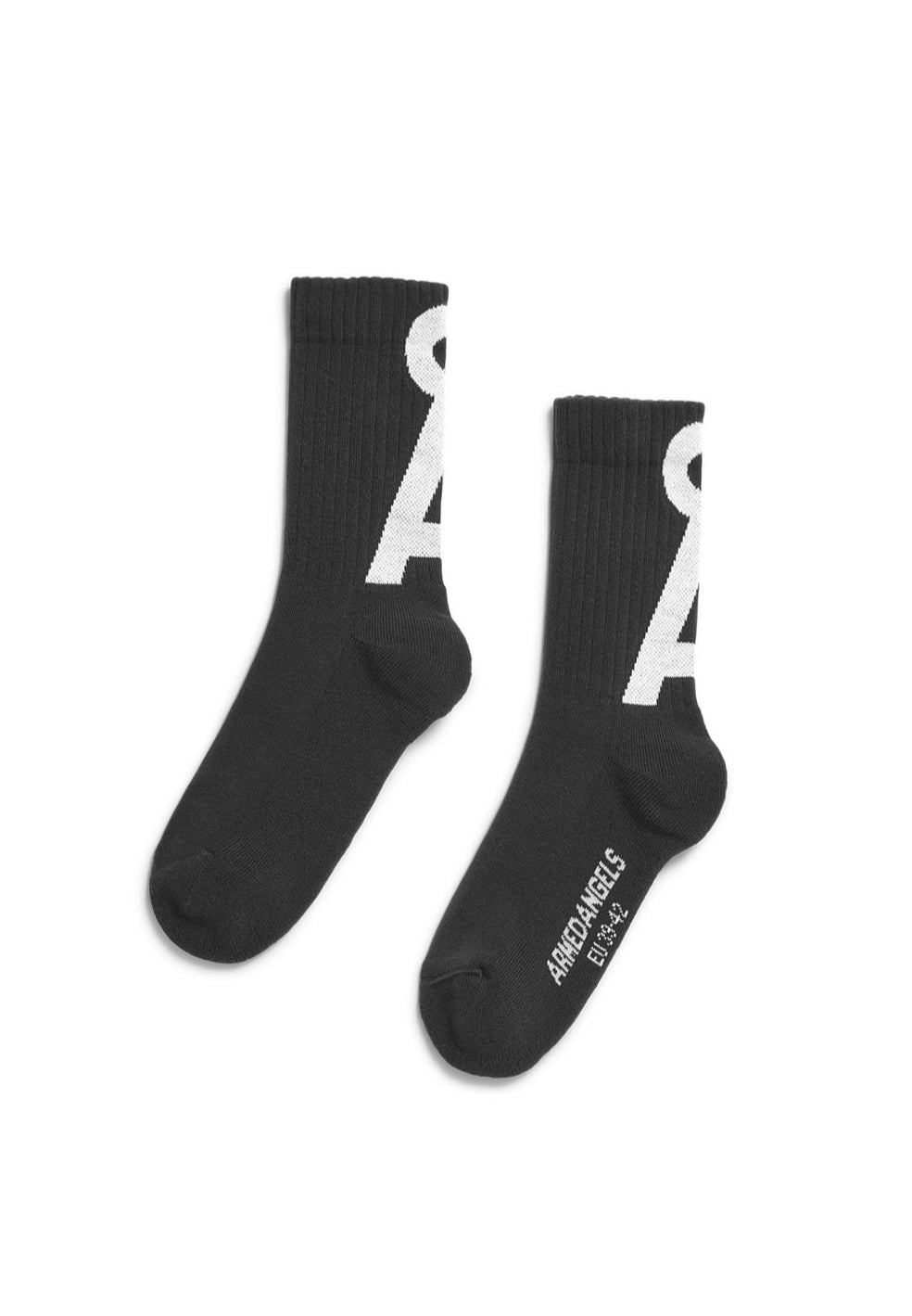 marlowe nature Saamus Short Socks W Socken black-white 39-42