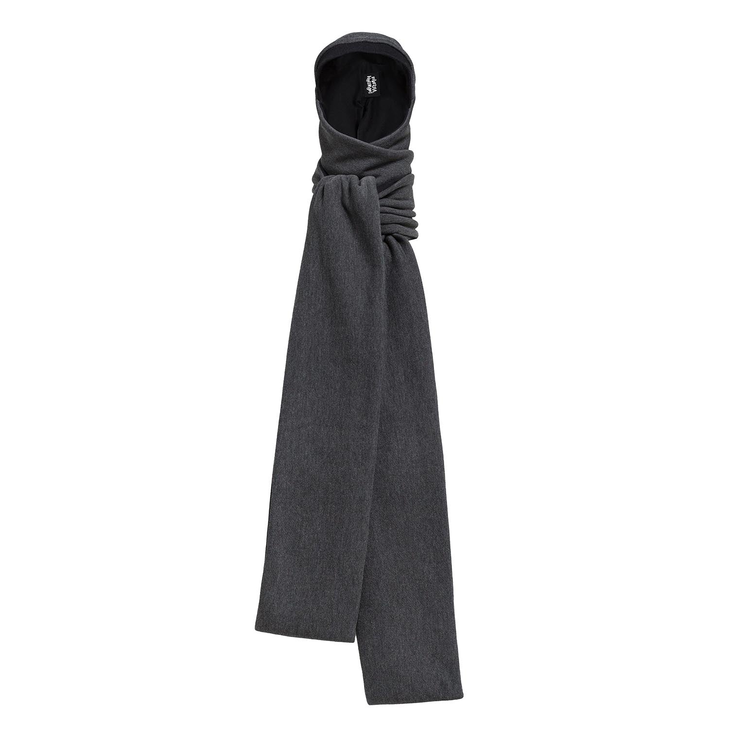 Infantium Victoria Grey Scarf-Hat Schalmütze 98 Grau Baumwolle