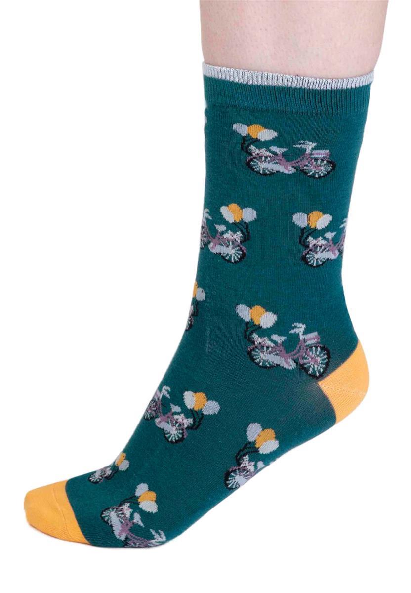 Thought Akia Bike Socks Bio-Socken grey marle 37-41