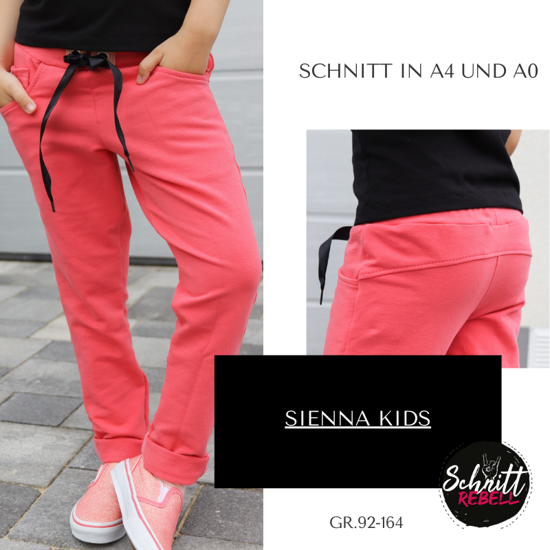 Schnittrebell Ebooks Casual Pants Sienna Kids Hose 92-164