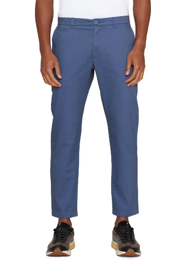 Knowledge Cotton Chuck Chino Bio-Baumwolle indigo
