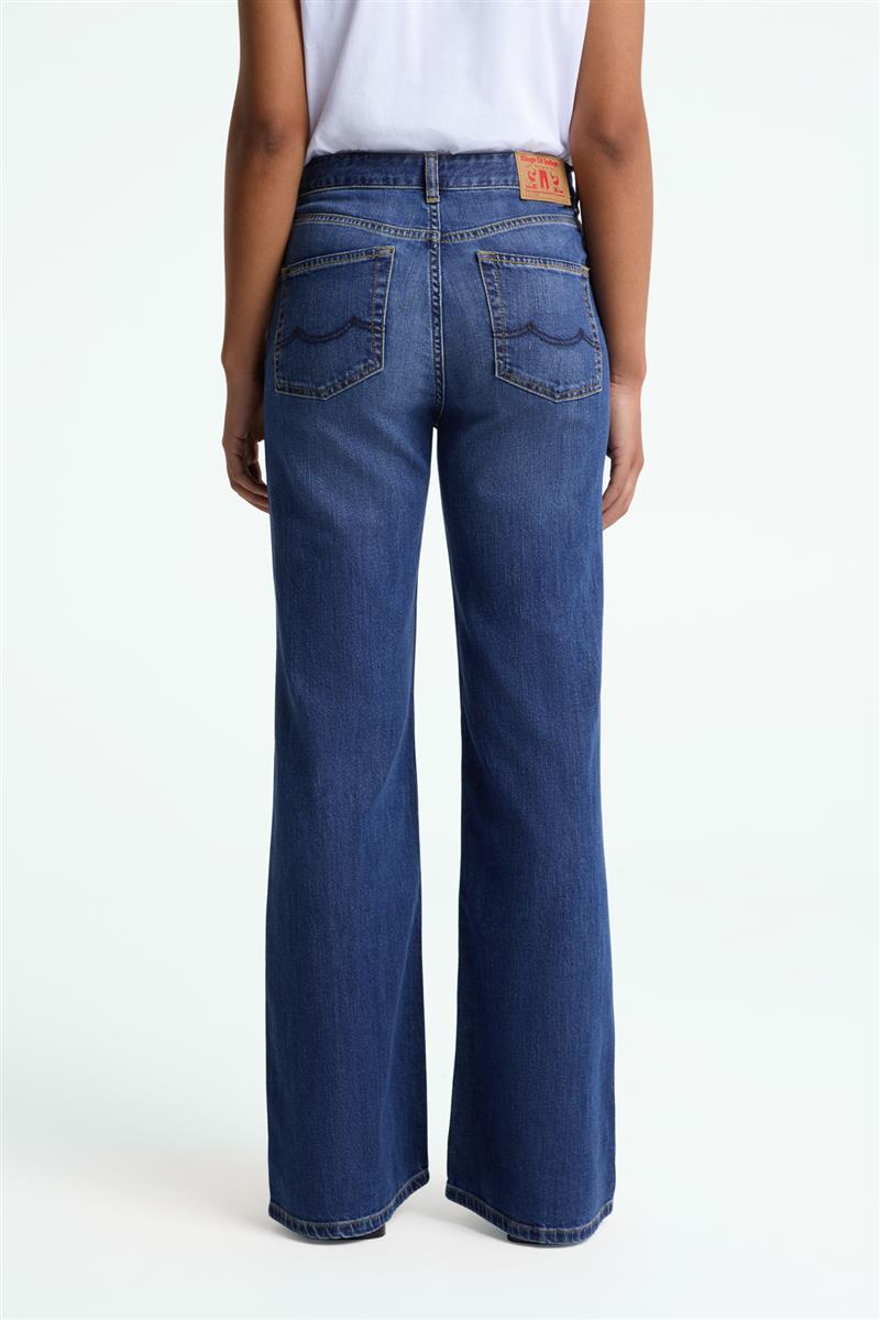 marlowe nature Jeans Kukiko mid worn Flarejeans mid worn L32
