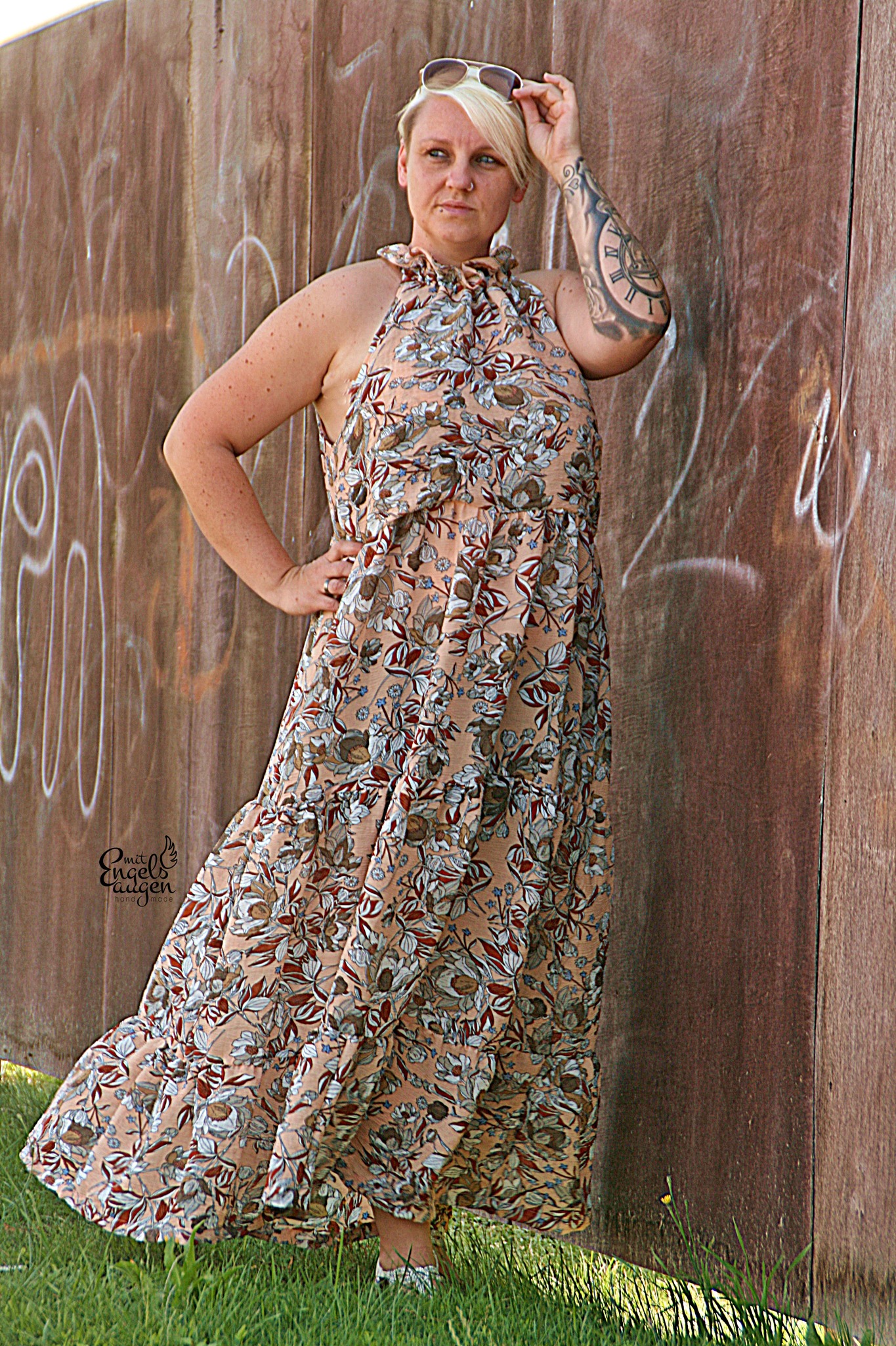 Schnittrebell Emperia´s Mom Maxikleid 3 Längen Papierschnitt A0
