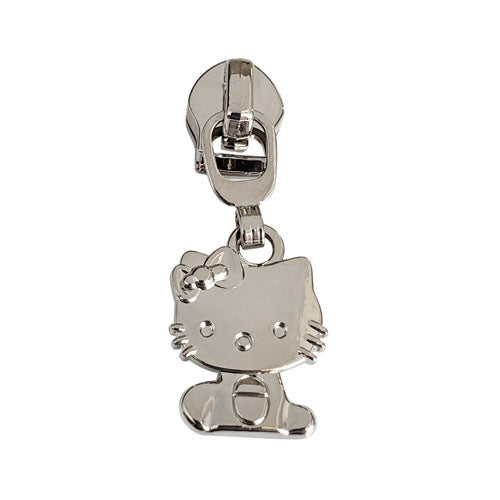 Kam Snaps Bag Hardware Zipper Pulls Pfote Silber 5er-Pack