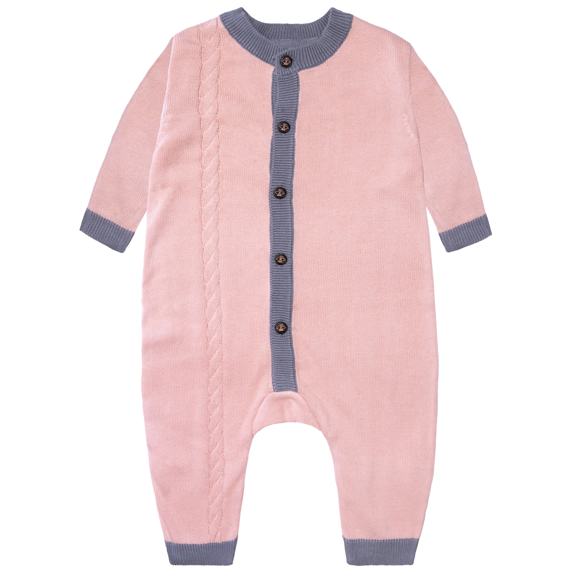 Infantium Victoria Romper Baby Gr.56 Off-White Bio-Baumwolle