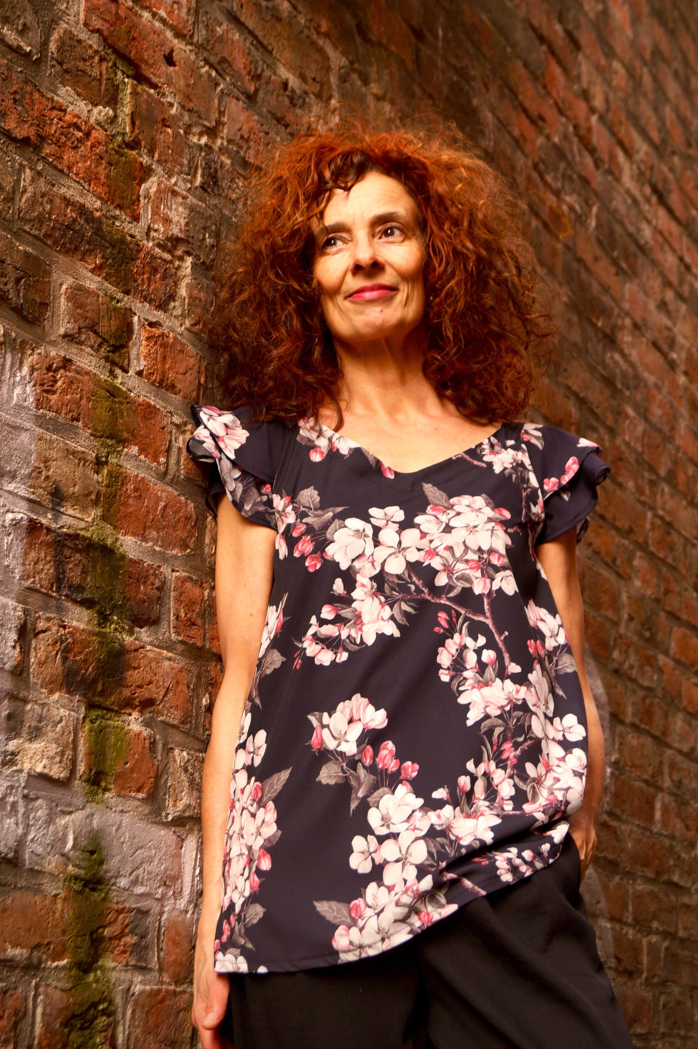 Schnittrebell Anouk Bluse Papierschnitt 34-52 Webware