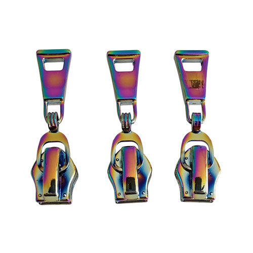 Kam Snaps Bag Hardware Zipper Pulls Pfote Silber 5er-Pack