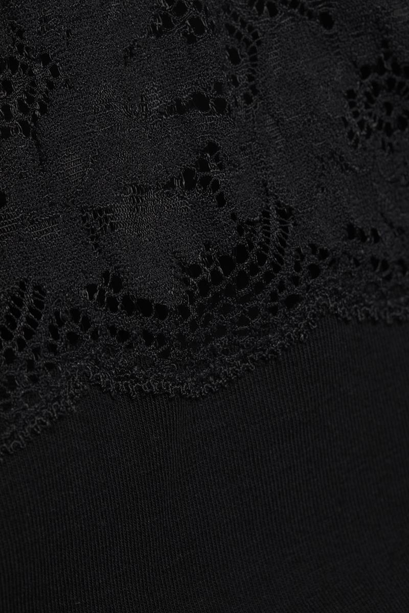 marlowe nature Brasil-Slip Spitze Bio-Baumwolle schwarz 38