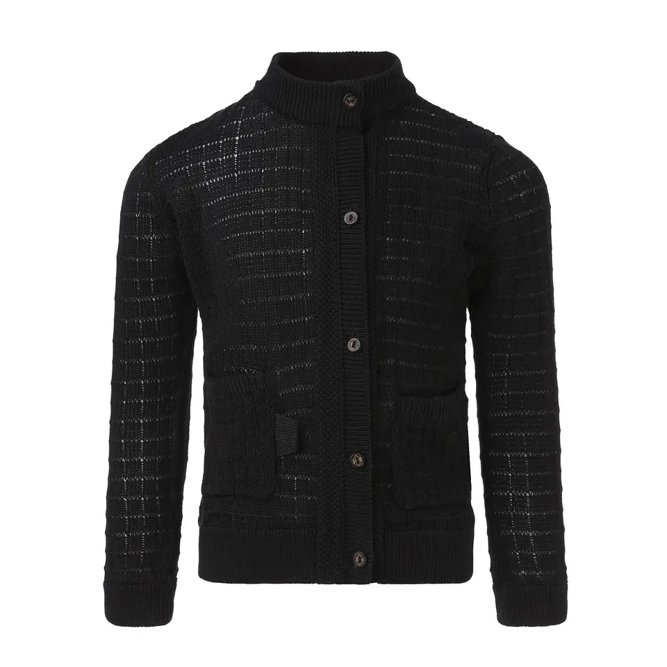 Infantium Victoria Buttoned Summer Cardigan Schwarz Gr.104