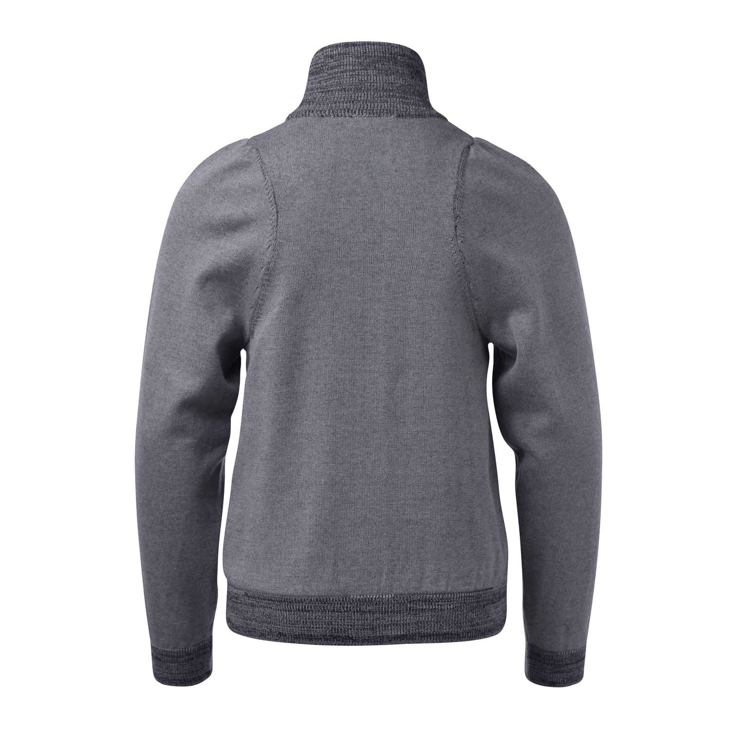 Infantium Victoria Grey Turtleneck Rollkragenpullover Grau Baumwolle