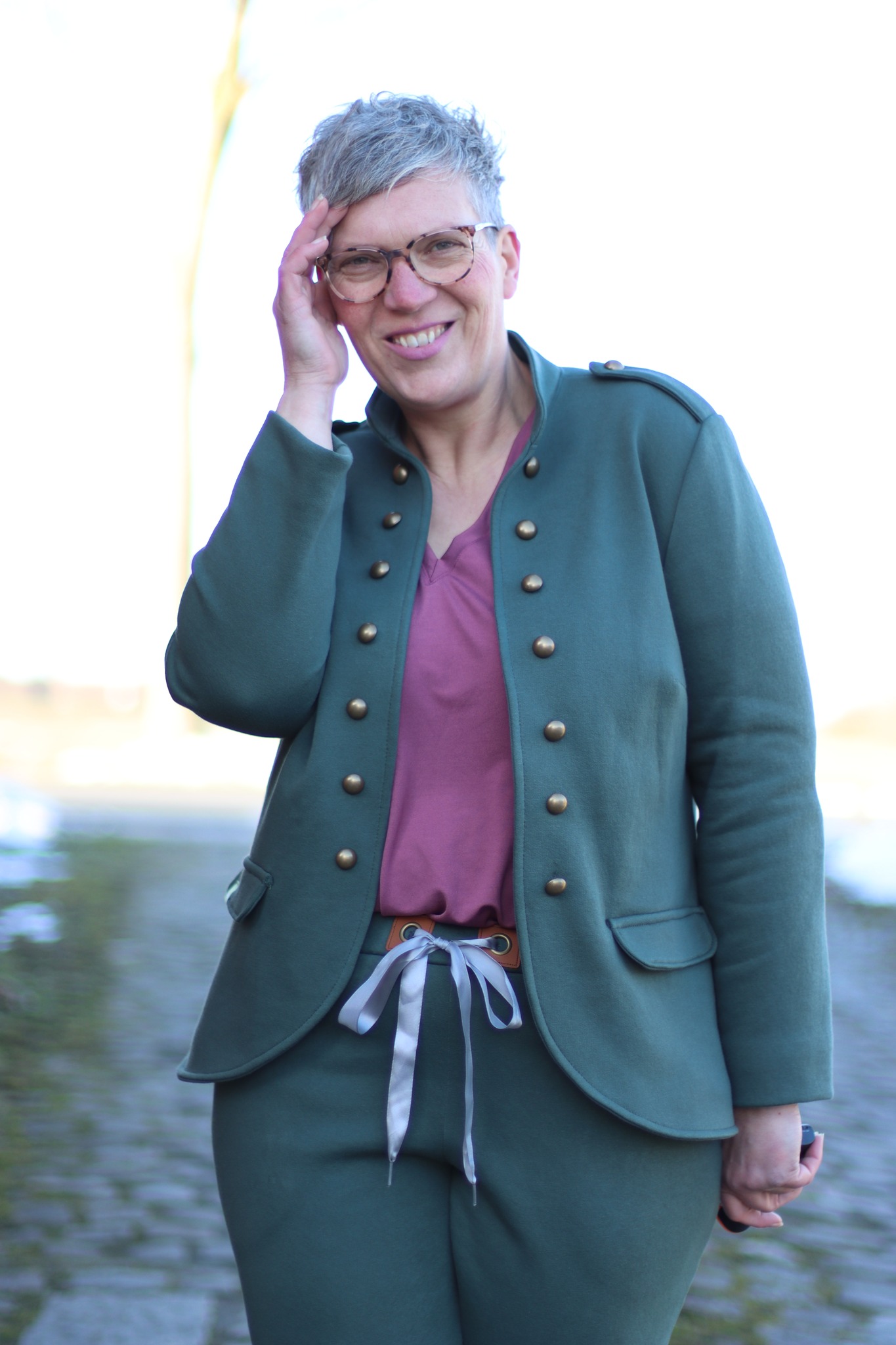 Schnittrebell Molly Gr. 34-54 Ebook Blazer Military Damen
