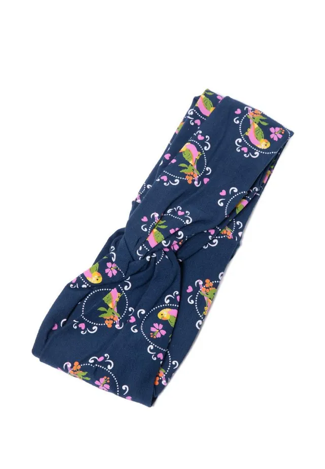 marlowe nature Hot Knot Wrap Haarband birdie pieps Bio-Baumwolle