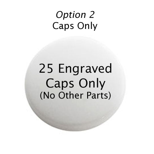 Kam Snaps Plastic Snaps Snowflake Druckknöpfe 25 Sets