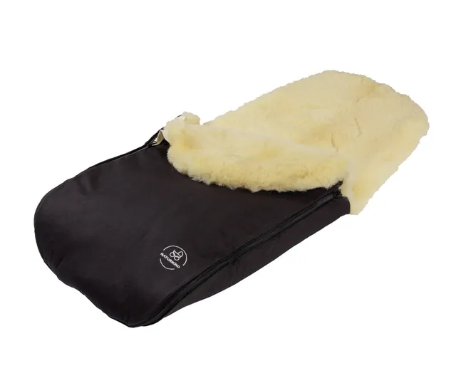 Naturkind Zubehör Lammfell Fußsack Graphit Winter