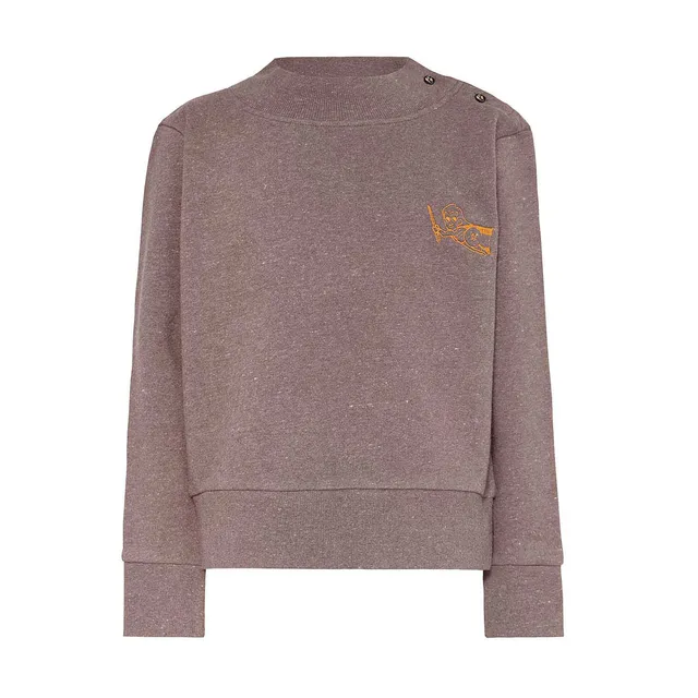 Infantium Victoria Chestnut Kids Sweatshirt Braun 104