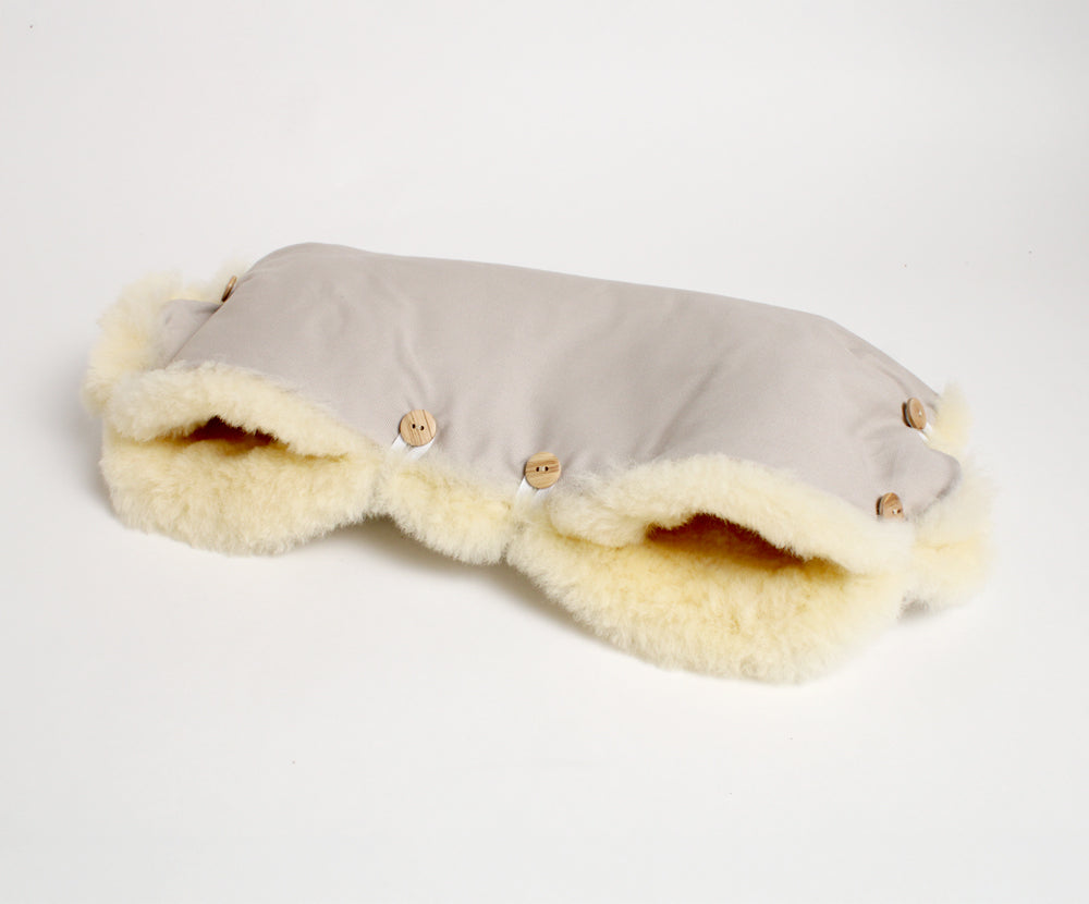 Naturkind Lammfell-Muff Kinderwagen Alpen-Lammfell