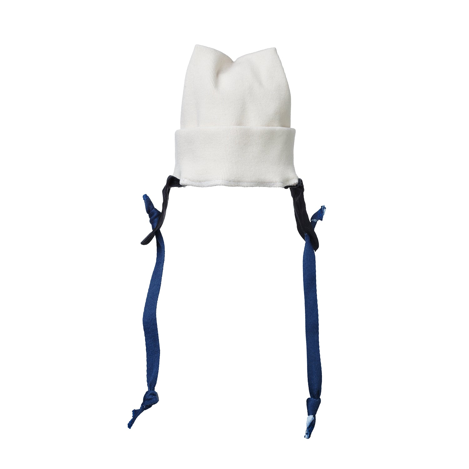 Infantium Victoria Beanie Kinder Mütze Off-White Baumwolle