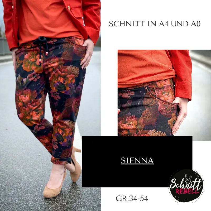 Schnittrebell Ebooks Casual Pants Sienna Gr.34-54 Hose