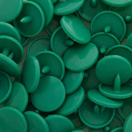 Kam Snaps Plastic Snaps B29 Druckknöpfe 1000 Sets jadegrün