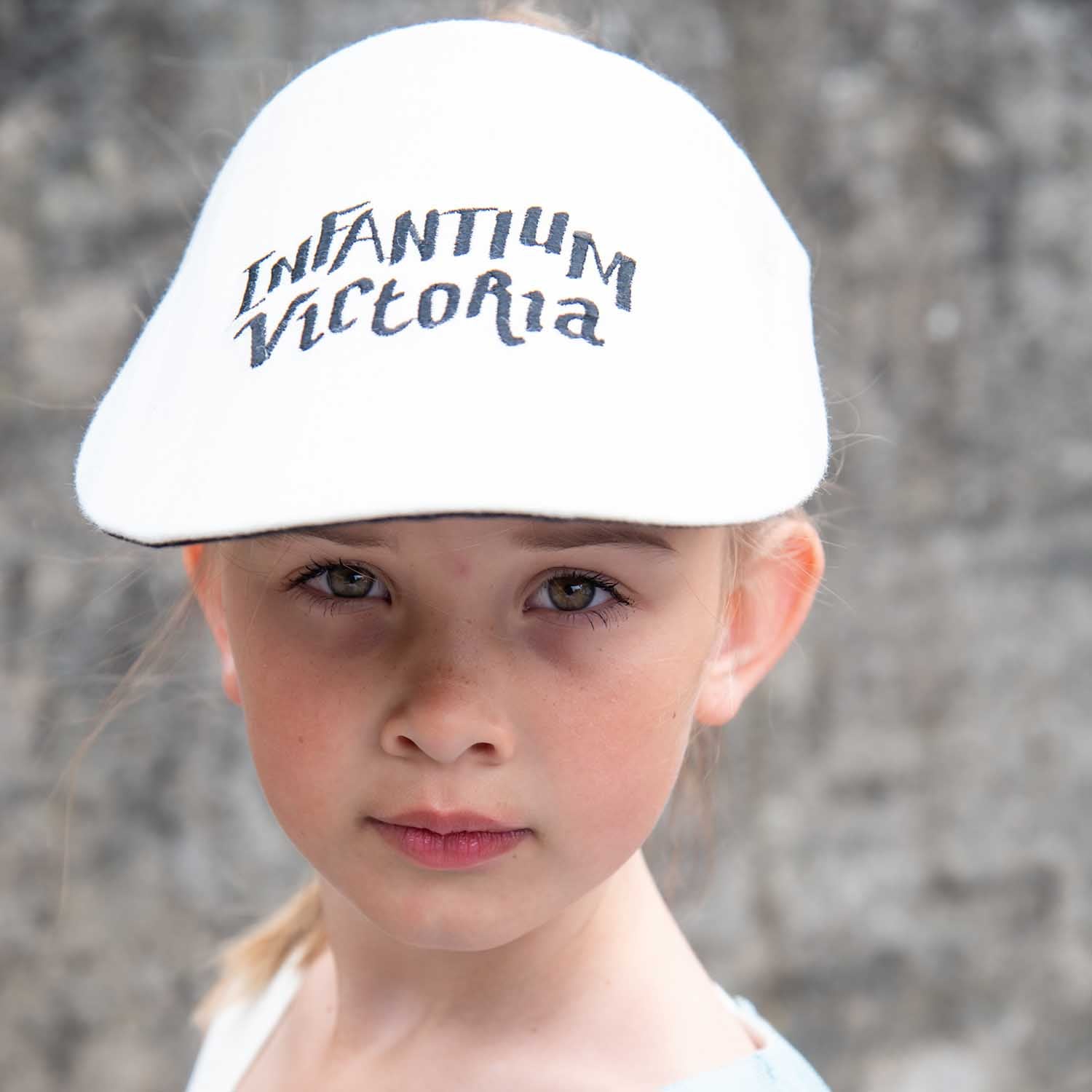 Infantium Victoria Cotton Cap Mütze weiß One Size Baumwolle