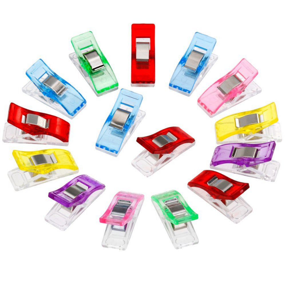 Kam Snaps Bag Hardware Nähclips klein bunt 25er-Pack
