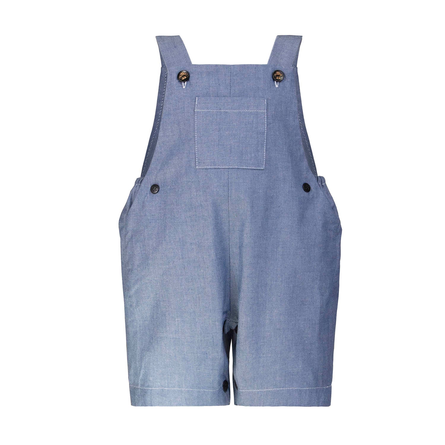 Infantium Victoria Baby Overall Latzhose Denim Hellblau Gr 80