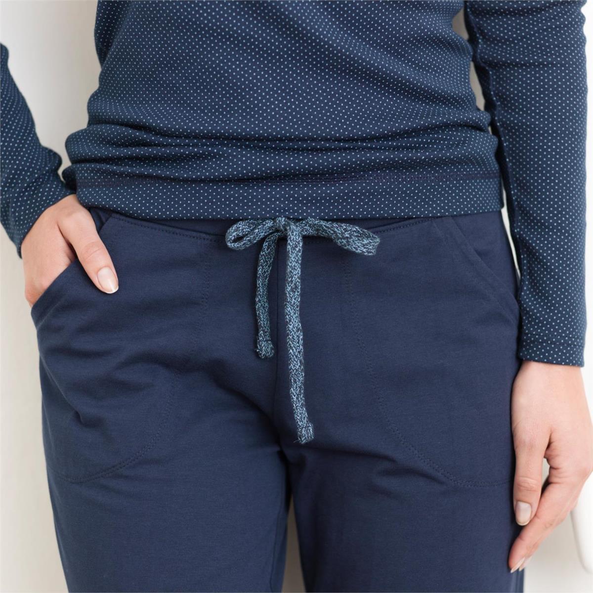 Living Crafts Relaxhose Bea navy black XS-XL