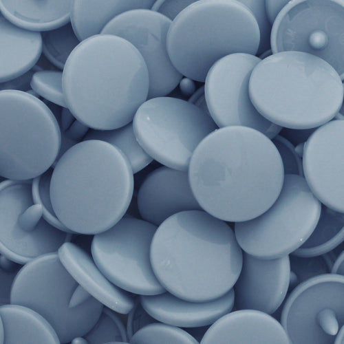 Kam Plastic Snaps Druckknöpfe A39 Calm Blue Gr.20 50 Sets