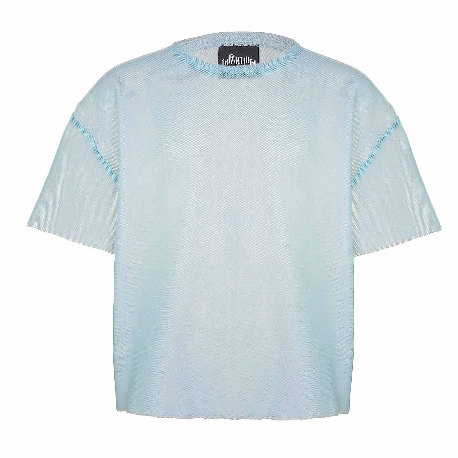 Infantium Victoria Oversized T-Shirt Kinder-Shirt blau 100% Baumwolle