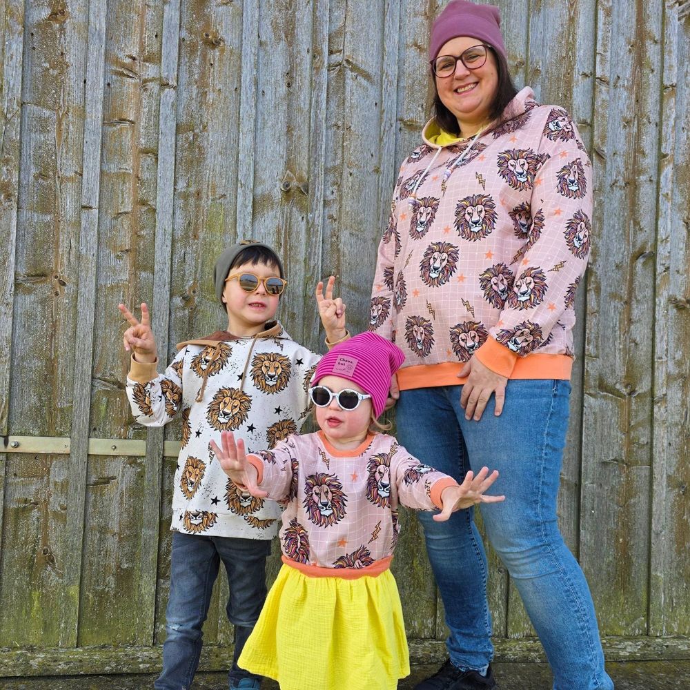 Moeve Design Wiisshornblick Schnittmuster Partnerlook 32-52 Hoodie