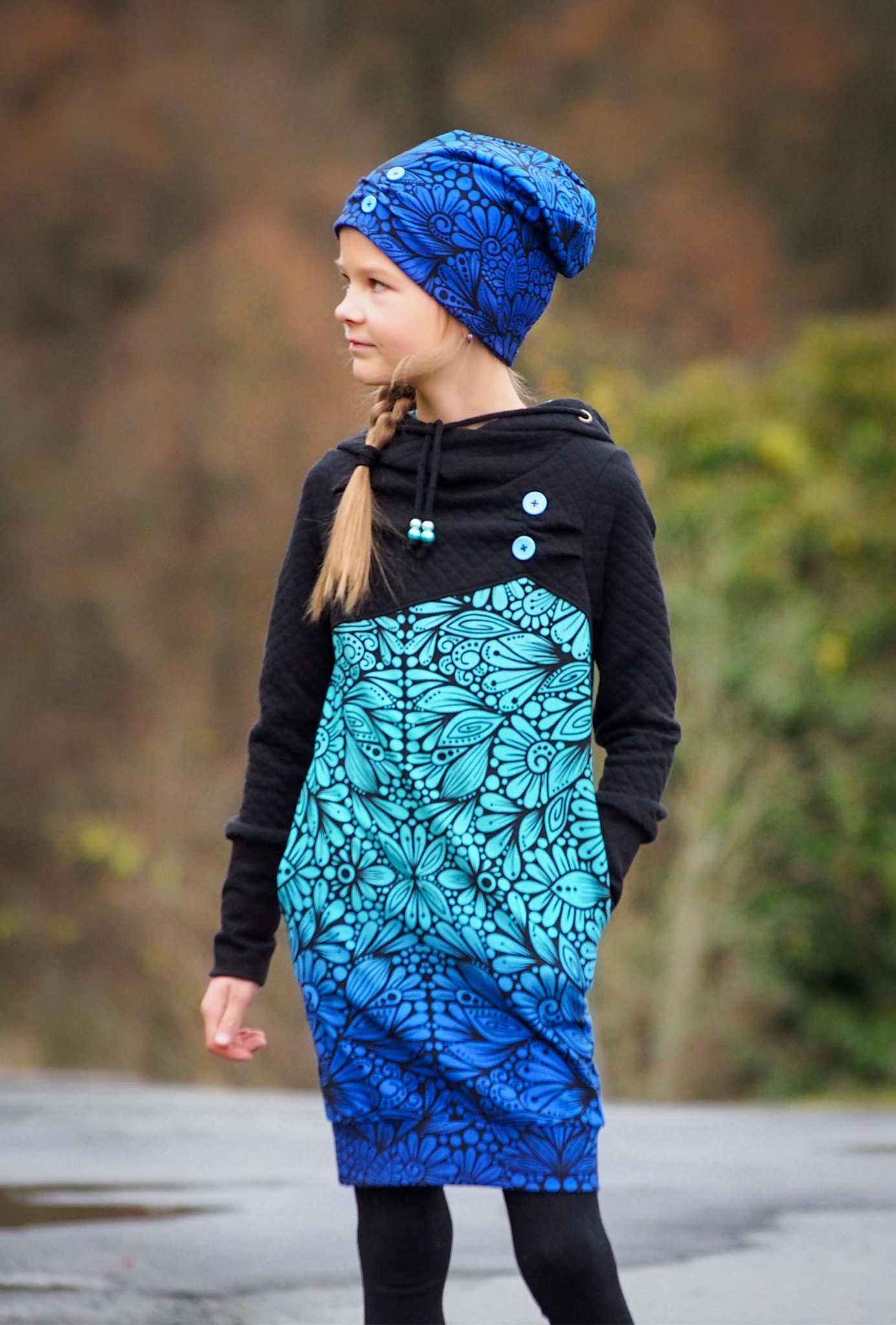 Schnittrebell Petite Elise Add On Hoodiekleid Gr.98-146 Mädchen PDF