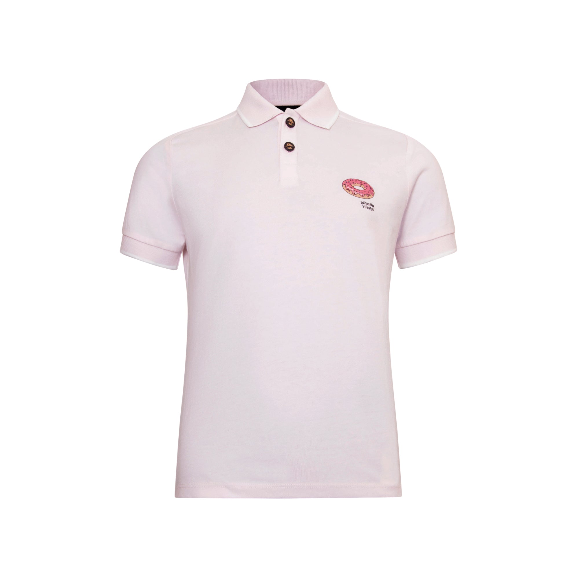 Infantium Victoria Pink Polo Poloshirt rosa Bio-Baumwolle