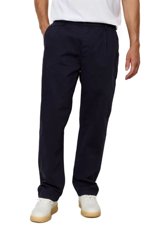 marlowe nature Chino Oak Chino dark navy Bio-Baumwolle