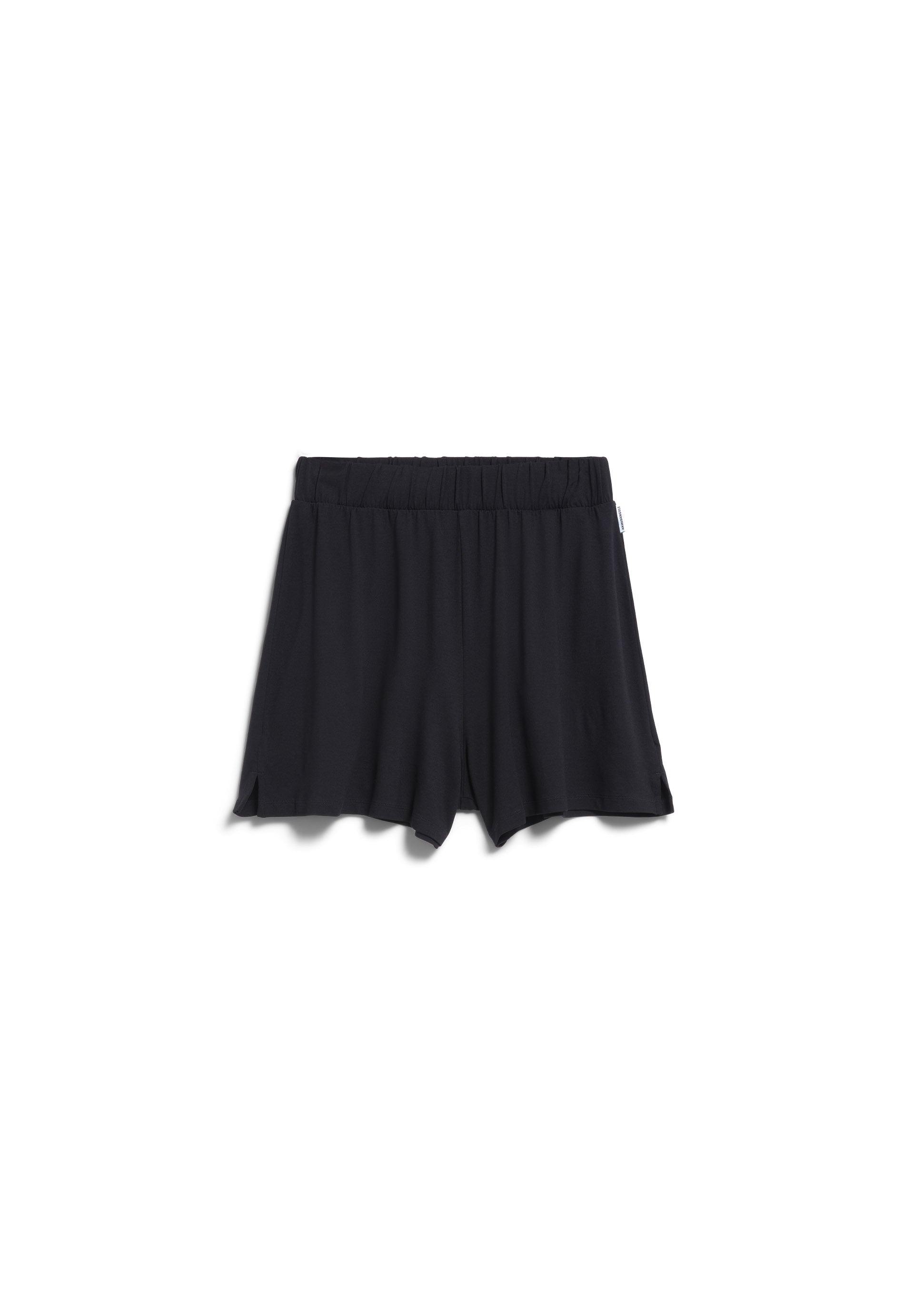 Marlowe Nature Relaxed Jersey Shorts black Viskose