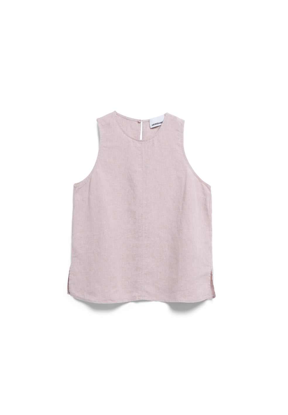 marlowe nature Hosen & Shorts Pure Linen Blouse Top Leinentop pink mist
