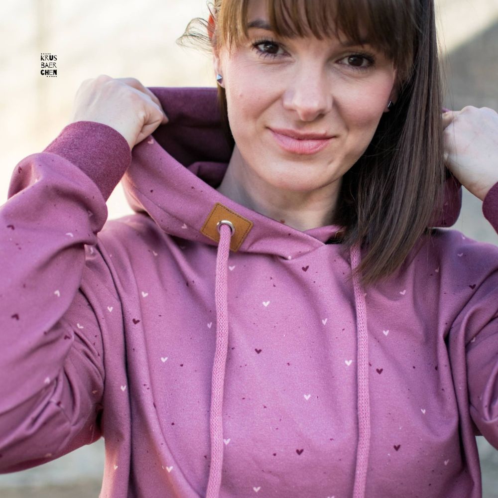 Moeve Design Wiisshornblick Hoodie Schnittmuster Gr. 32-52