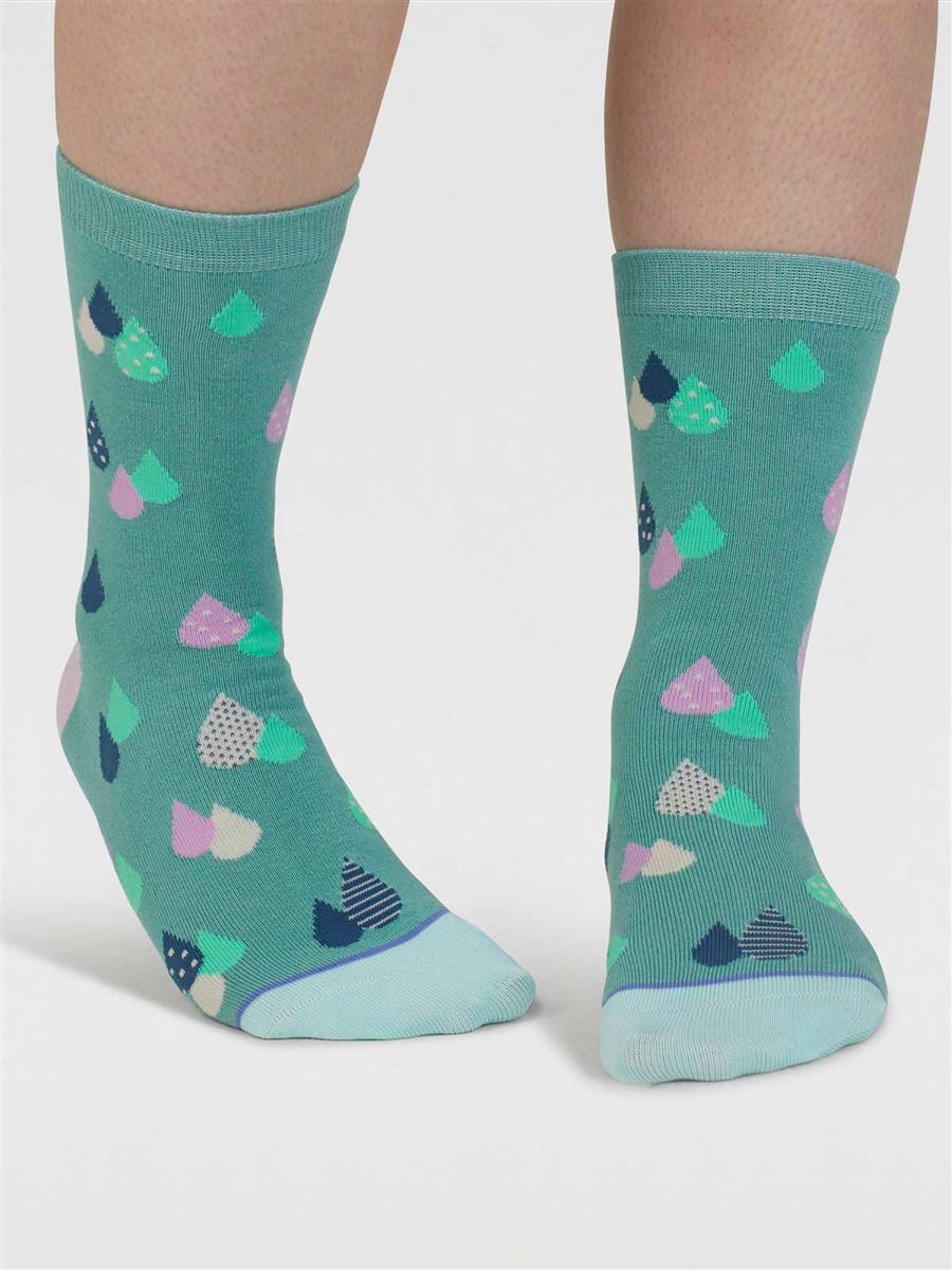 Marlowe Nature Oriane Weather Socken Bio coral orange