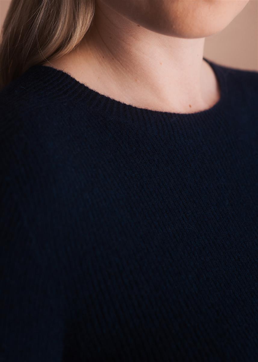 marlowe nature Kala Pullover Kaschmir schwarz 100% Kaschmir