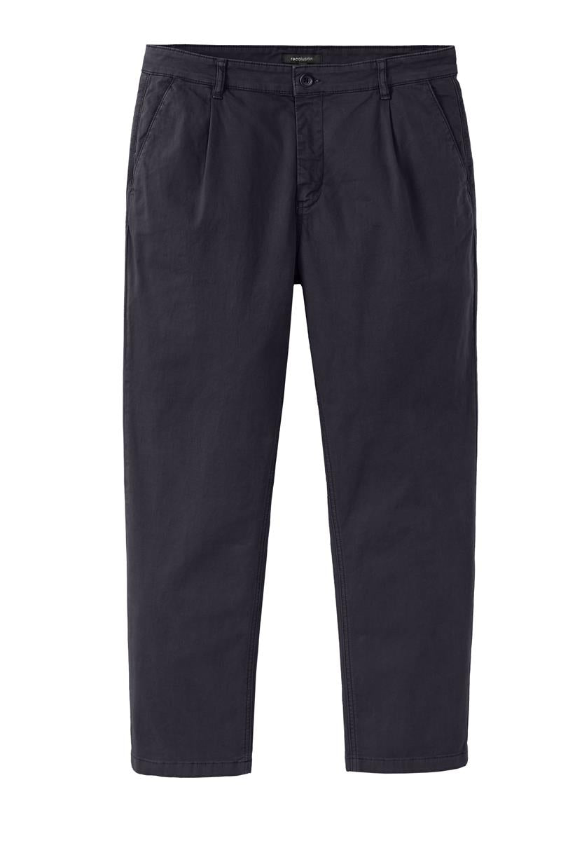 marlowe nature Chino Oak Chino dark navy Bio-Baumwolle