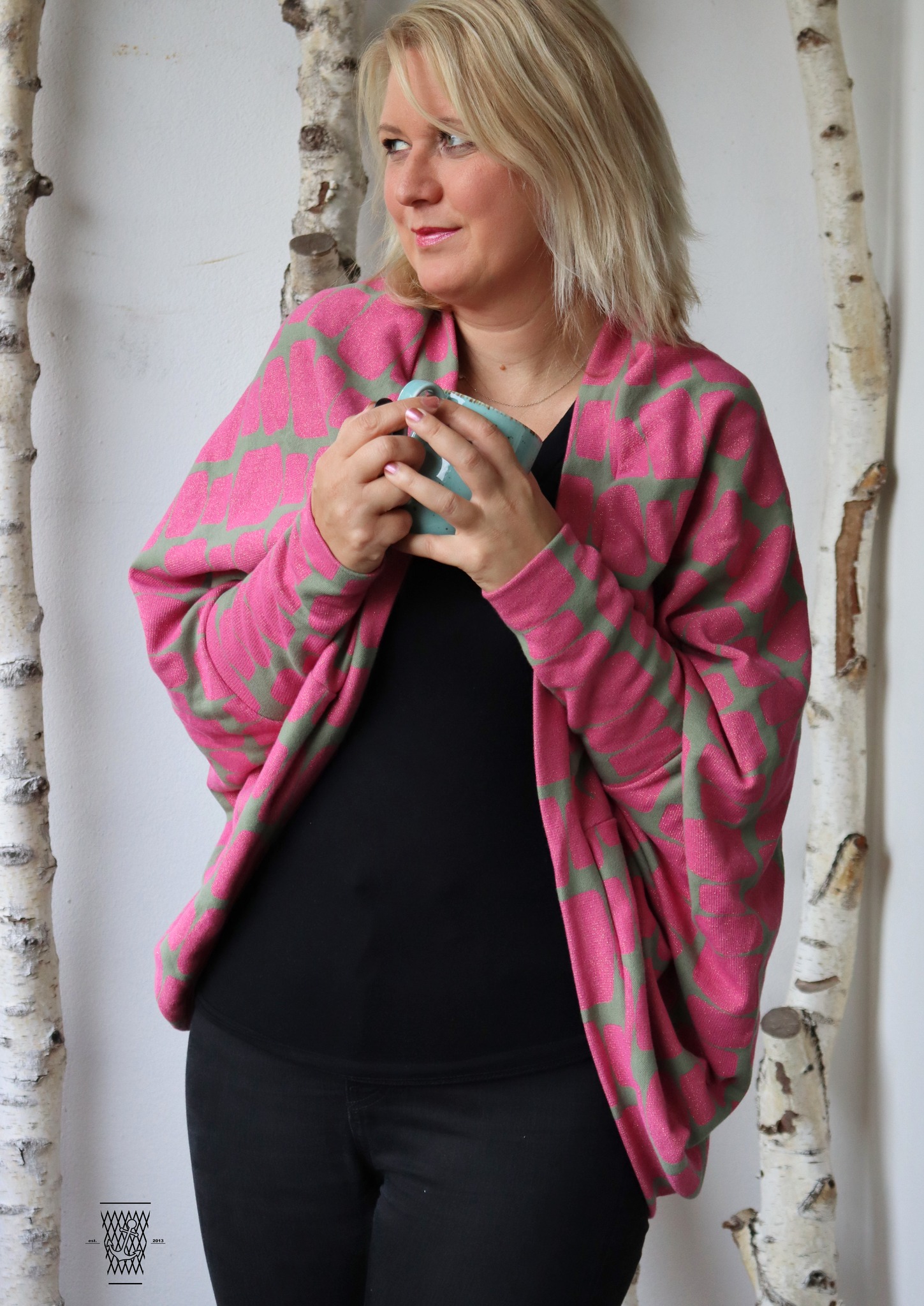 Schnittrebell Smaxx Oversize Cardigan Schnittmuster Gr.34-54 PDF