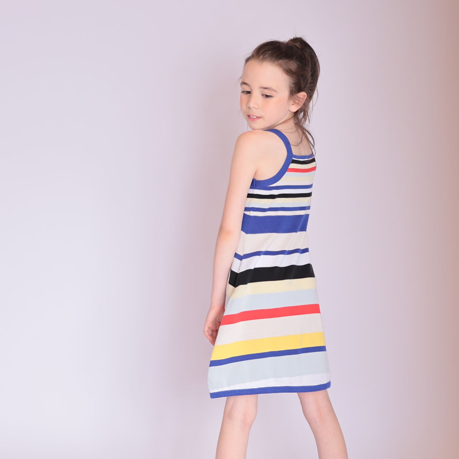 Infantium Victoria Striped Beach Dress Kleid cobalt gestreift