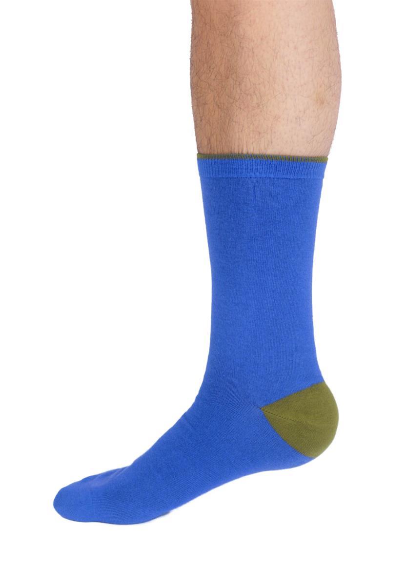 marlowe nature Modal Tipped Crew Socks brick red 41-47