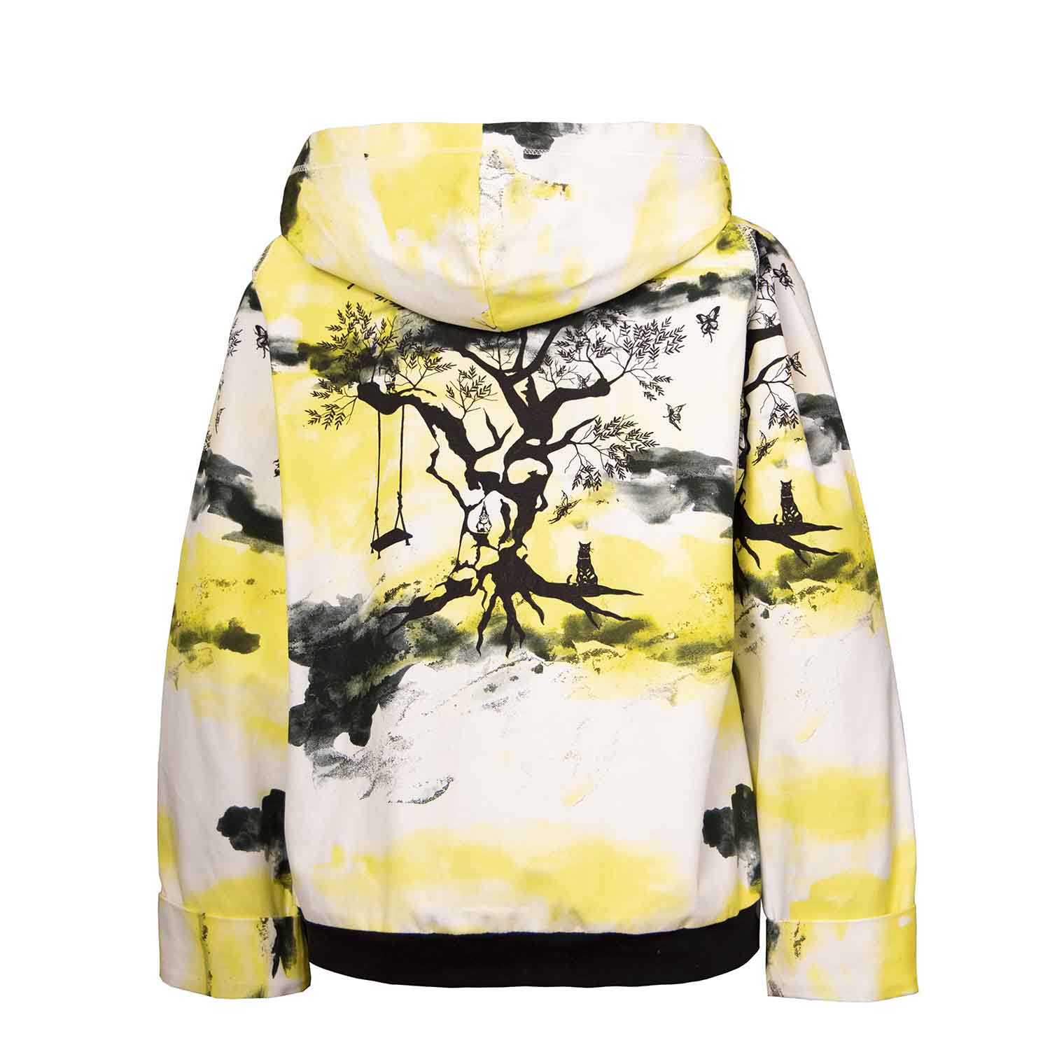 Infantium Victoria Kids Hoodie with Print Bio-Hoodie schwarz