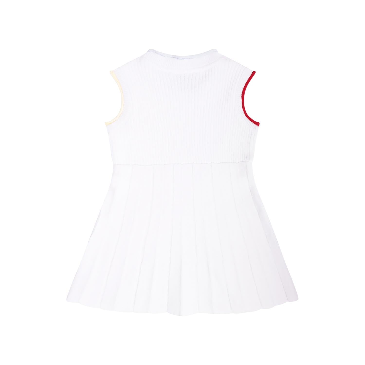 Infantium Victoria Babykleid Weiß Bio-Baumwolle 68-92