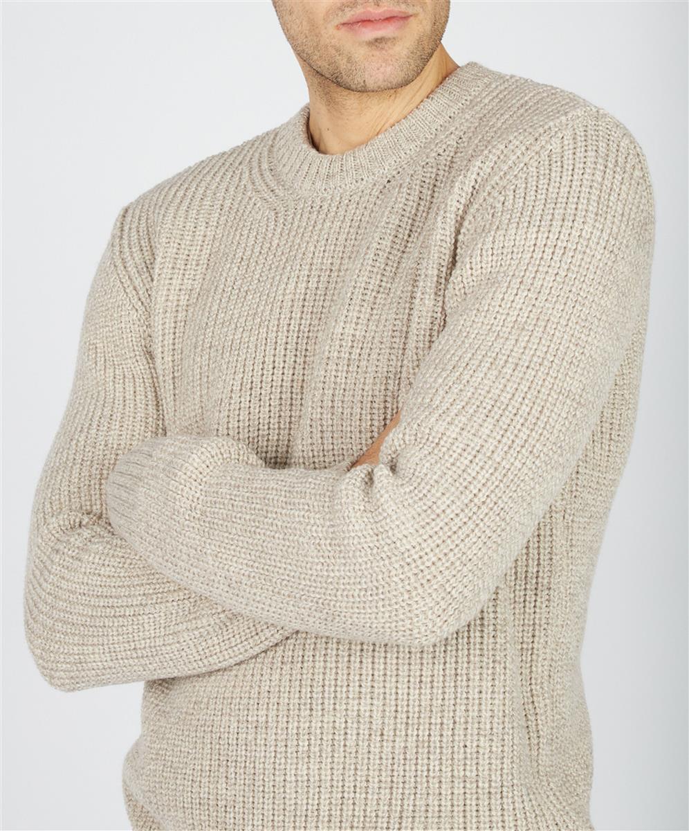 IrelandsEye Crosshaven Strickpullover Wolle petrol marl M