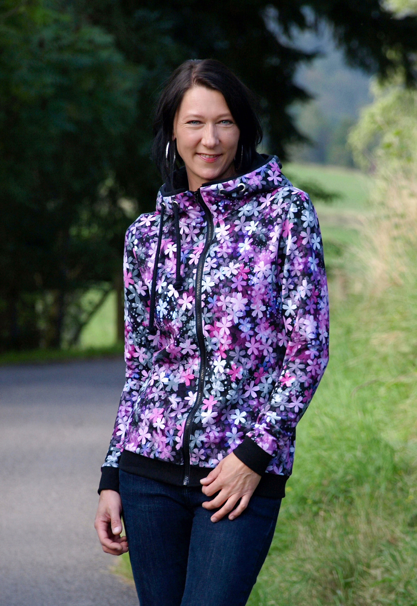 Schnittrebell Solea Sweat*ee Gr.34-54 Ebook Sweatjacke Damen