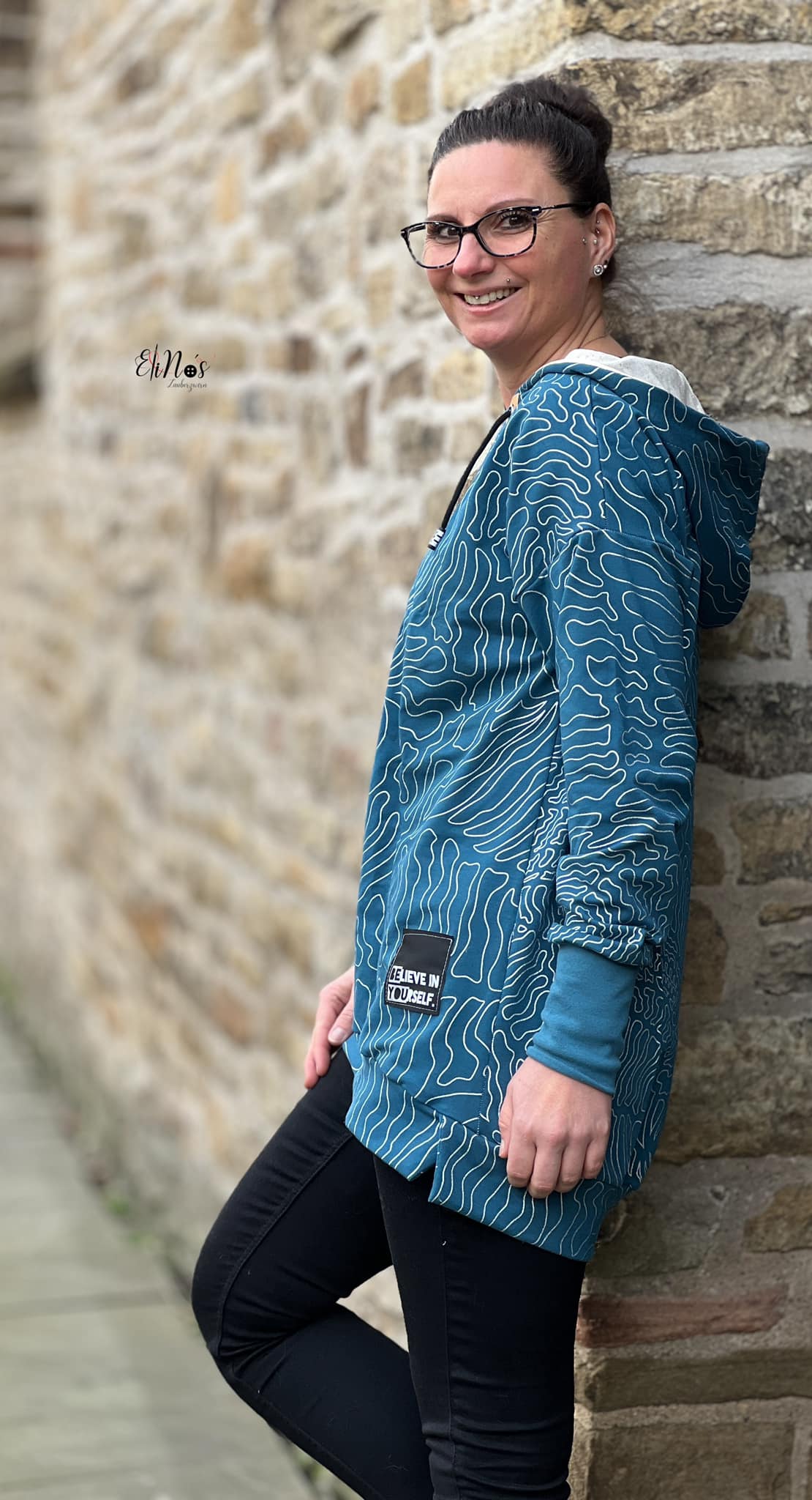 Schnittrebell Pippa's Mom Hoodie Schnittmuster 34-54 PDF