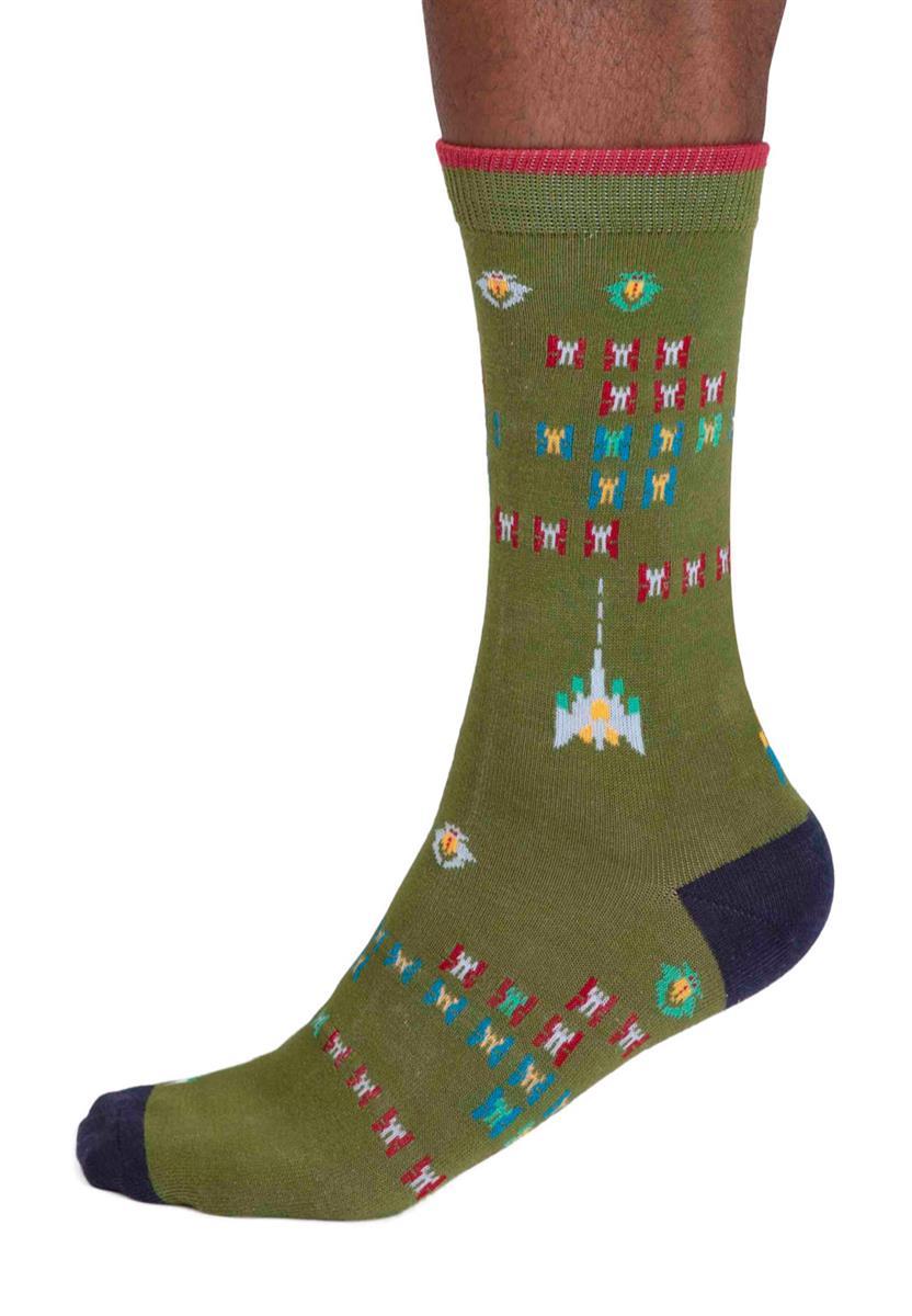 Thought Lucas Bamboo Arcade Socken Grey Marle 41-46